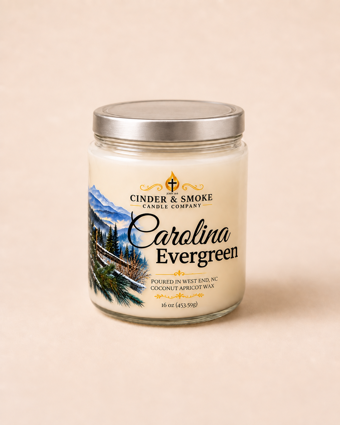 Carolina Evergreen Candle