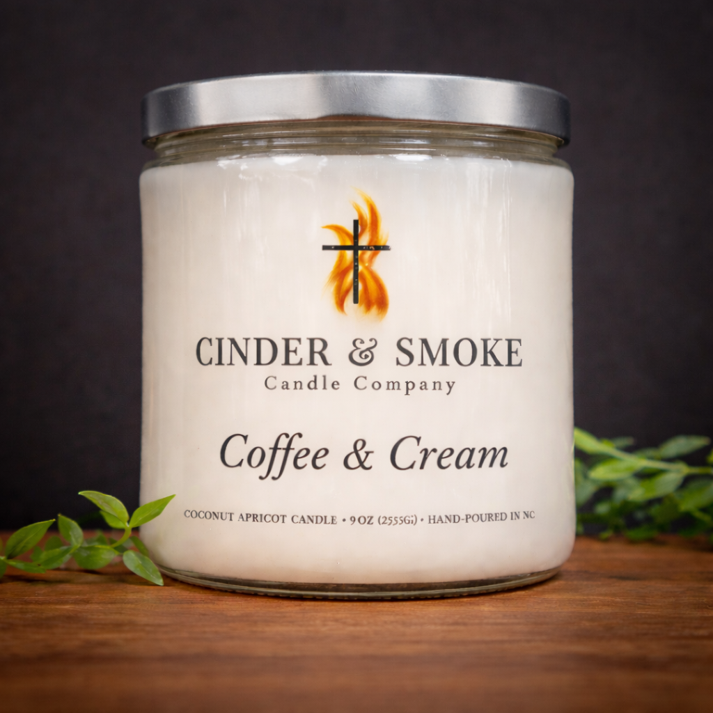Coffee & Cream Candle | Cinder & Smoke