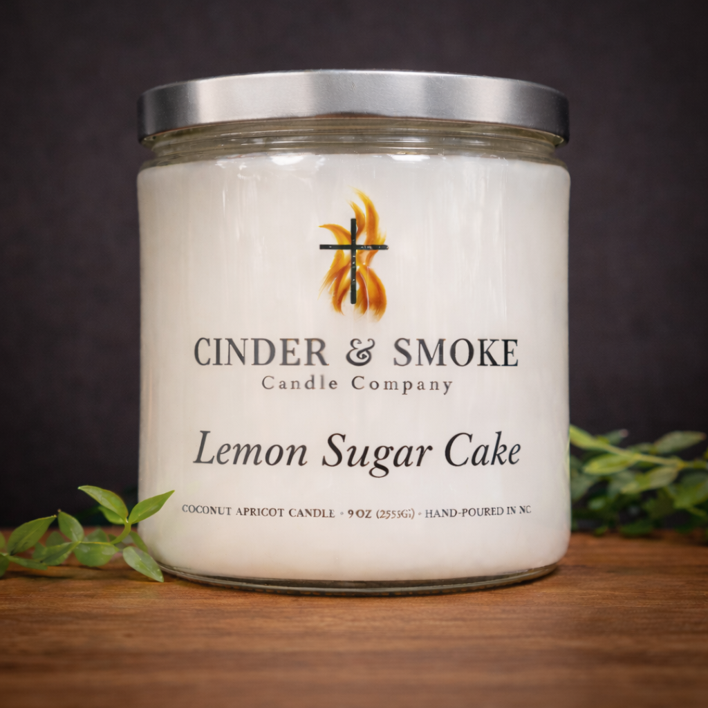 Lemon Sugar Cake Candle | Cinder & Smoke