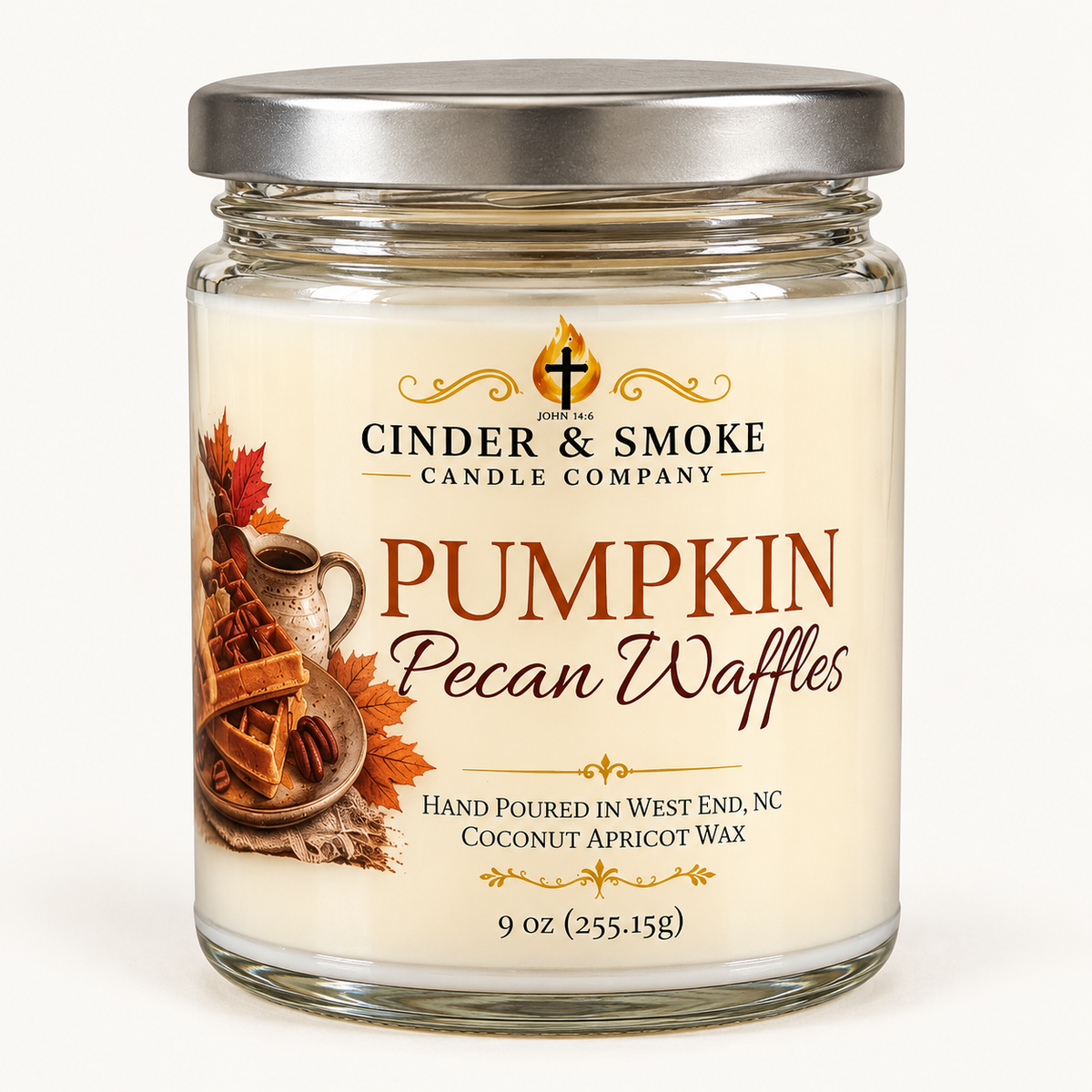 Pumpkin Pecan Waffles