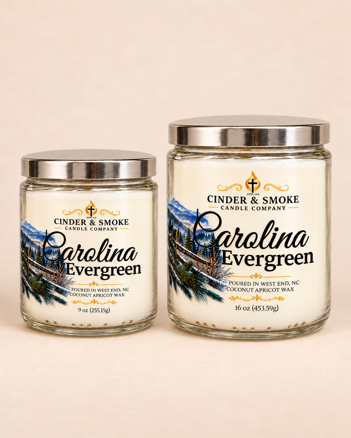 Carolina Evergreen Candle