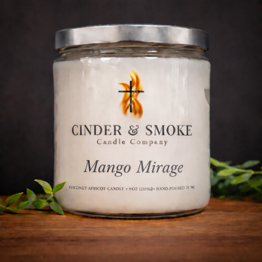 Mango Mirage Tropical Fruit Candle | Cinder & Smoke