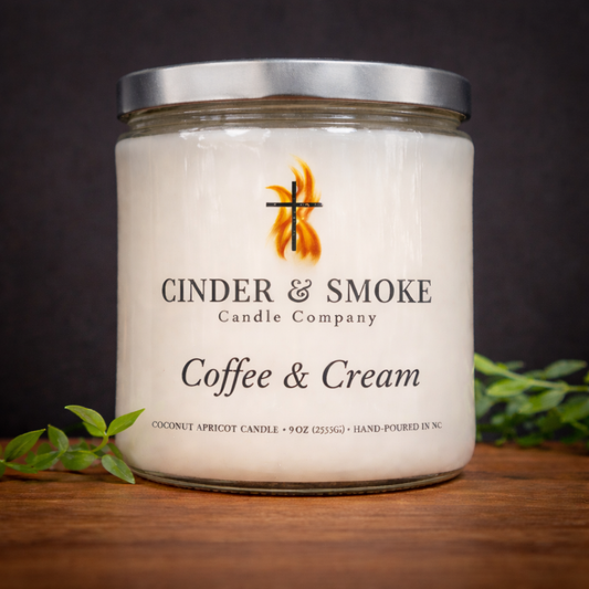 Coffee & Cream Candle | Cinder & Smoke