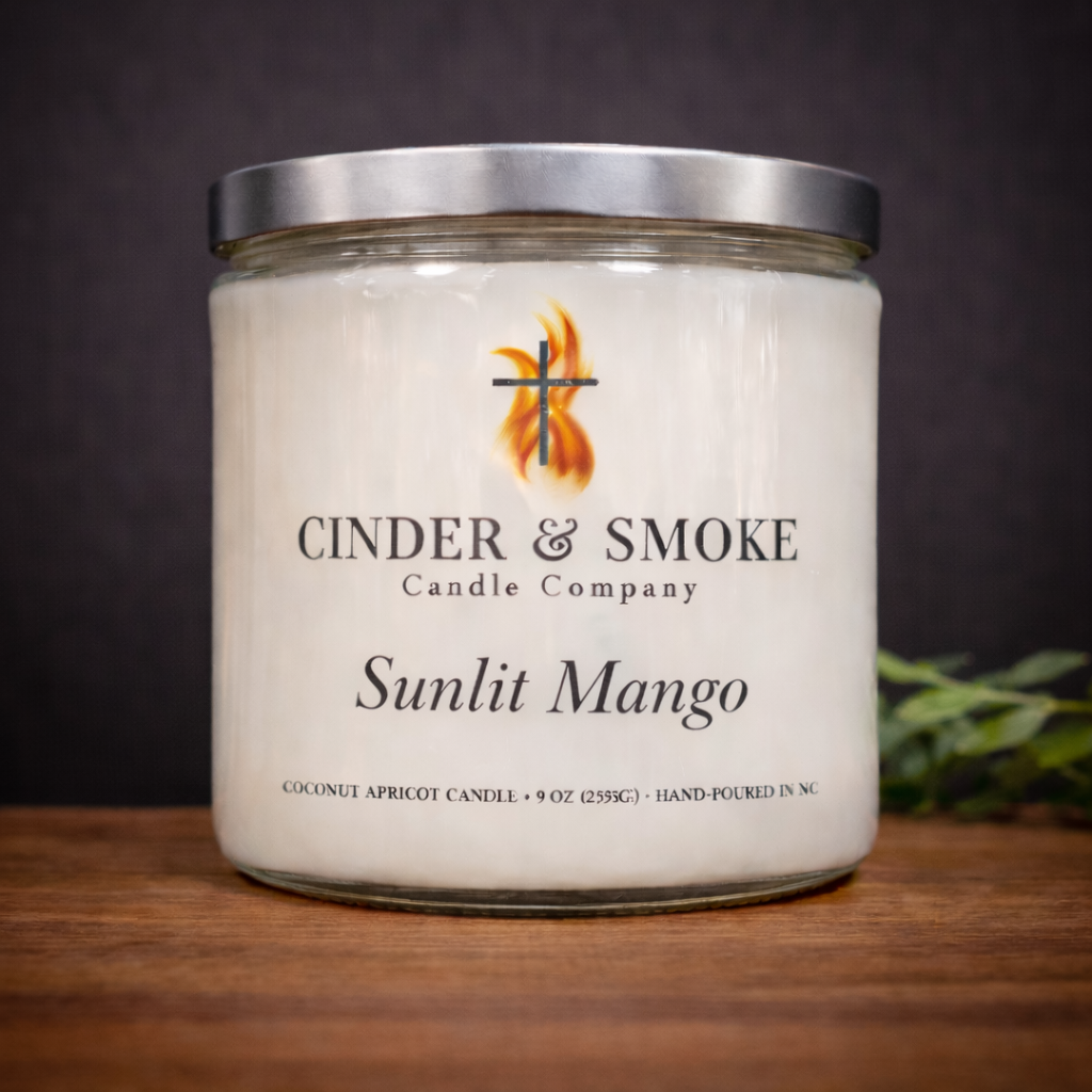 Sunlit Mango Candle | Cinder & Smoke