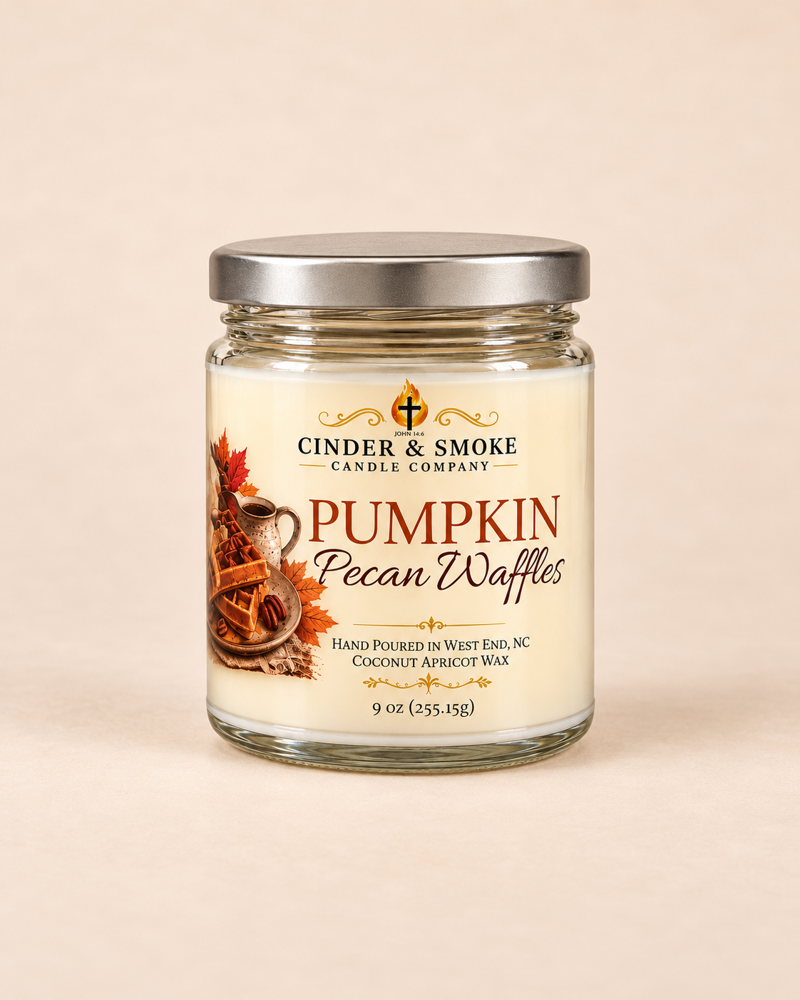 Pumpkin Pecan Waffles