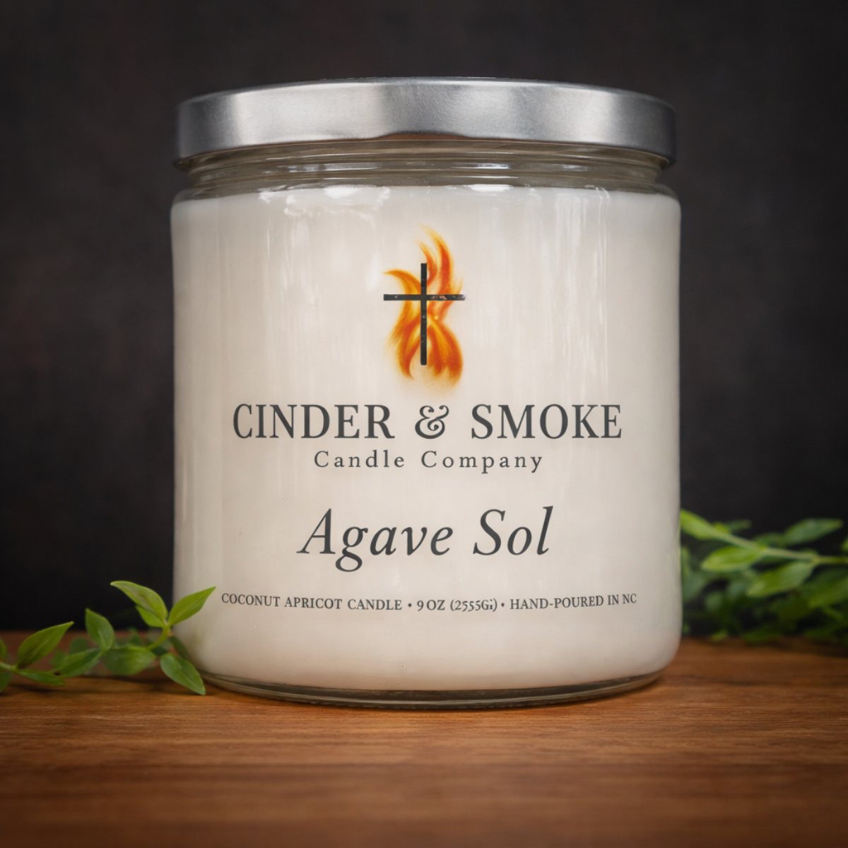 Agave Sol Citrus Agave Candle | Cinder & Smoke