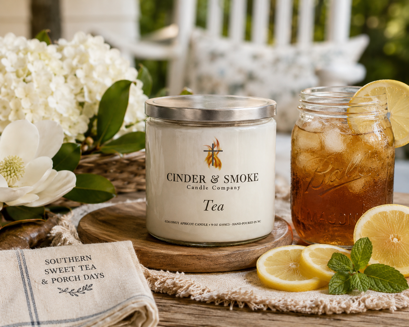 Tea Candle | Cinder & Smoke
